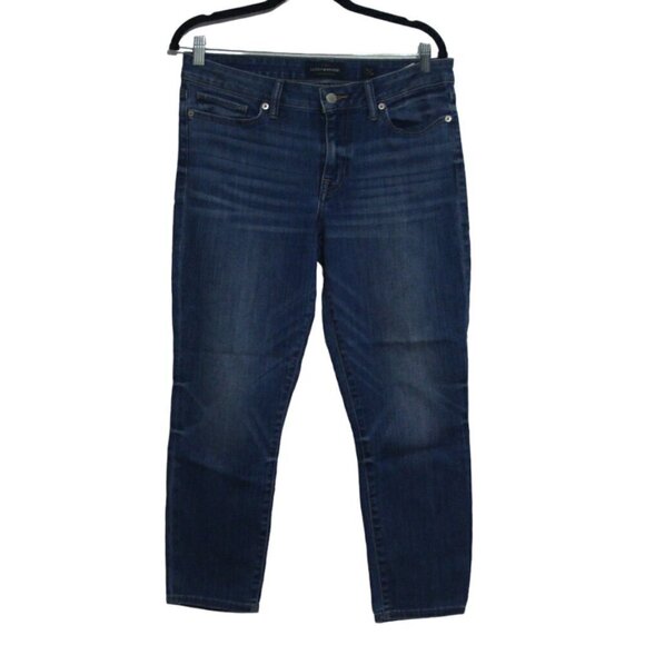 LUCKY BRAND Jeans Women's Size 10/30 Blue Denim Ankle Lolita Crop - Picture 12 of 12